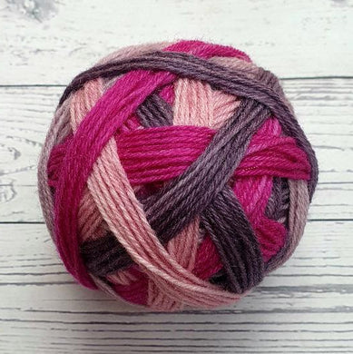 Big Drover Self Striping sock 8ply/DK 'Stella'