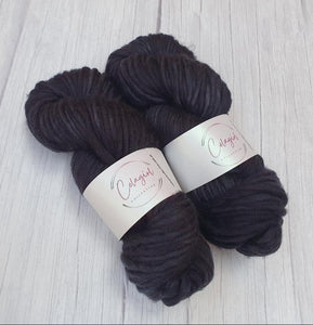Gloria Super Chunky 100% Merino 'Blackerty Black'