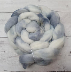 Hand Painted Roving Victorian Polwarth-Emory