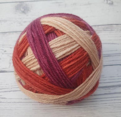 Big Drover Self Striping Sock 8ply/DK 'Shannon'