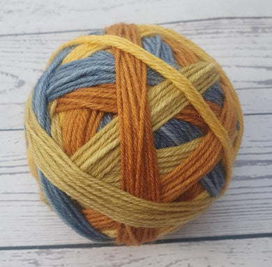 Big Drover Self-Striping Sock 8ply/DK 'Clifford'