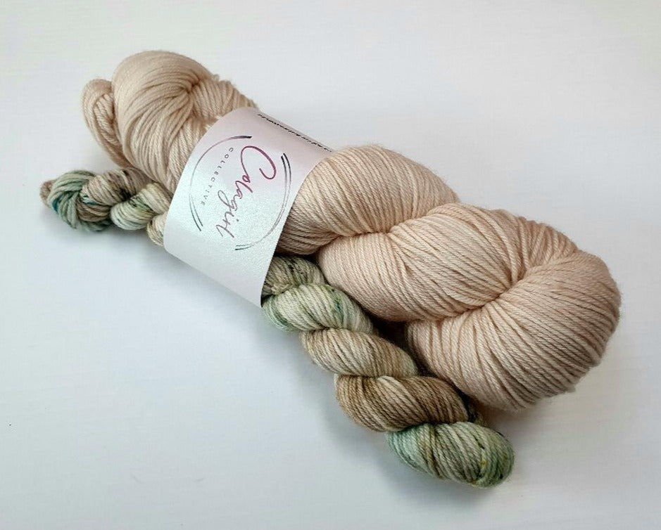 Sock Set Swagman 4ply/Fingering 'Bambi & Pistachio'