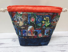 Load image into Gallery viewer, Draw String Project Bag Medium - Belle the Beauty