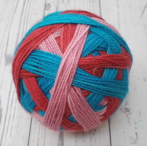 Charli Self-Striping BFL 4ply/Fingering 'Kylie'