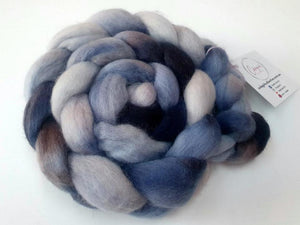 Hand Painted Roving Merino/Corriedale- Wynter