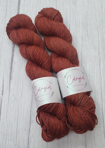 Plateau Yak/Silk 4ply/Fingering 'Terracotta'