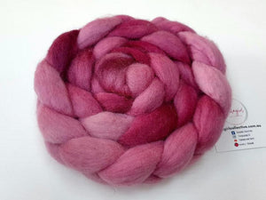 Hand Painted Roving Merino/Corriedale-Victoria