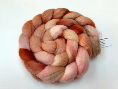 Hand Painted Roving Merino/Corriedale- Ariana