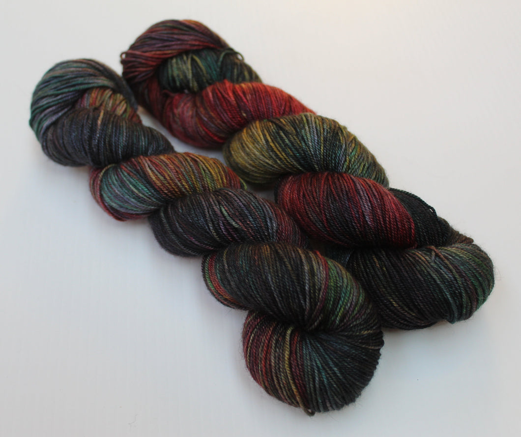 Plateau Yak/Silk 4ply/Fingering 'Winter Solstice'