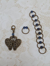 Load image into Gallery viewer, Stitch Marker Set Bronze Butterfly